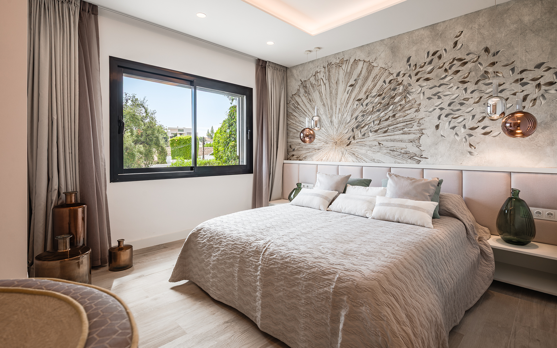 ELEGANTE VILLA TOTALMENTE REFORMADA CON CASA DE INVITADOS Y VISTAS PANORÁMICAS EN EL MADROÑAL - MALAGA — imagen 23