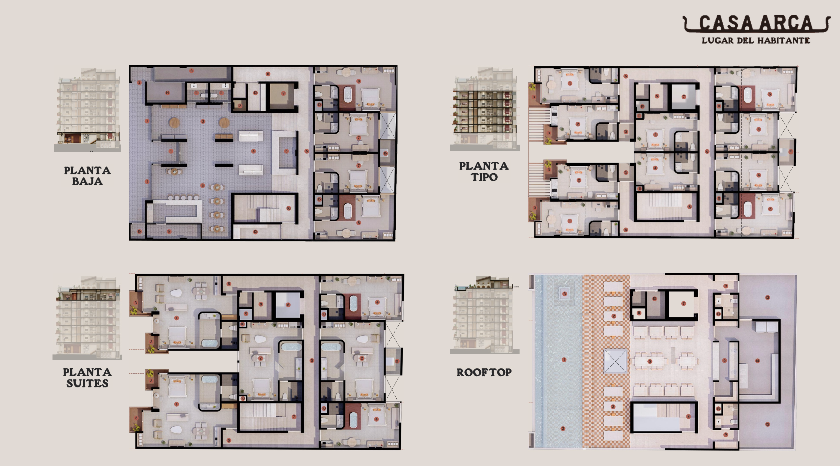 OPORTUNIDAD DE INVERSION -  CASA ARCA - CONDO HOTEL — imagen 4