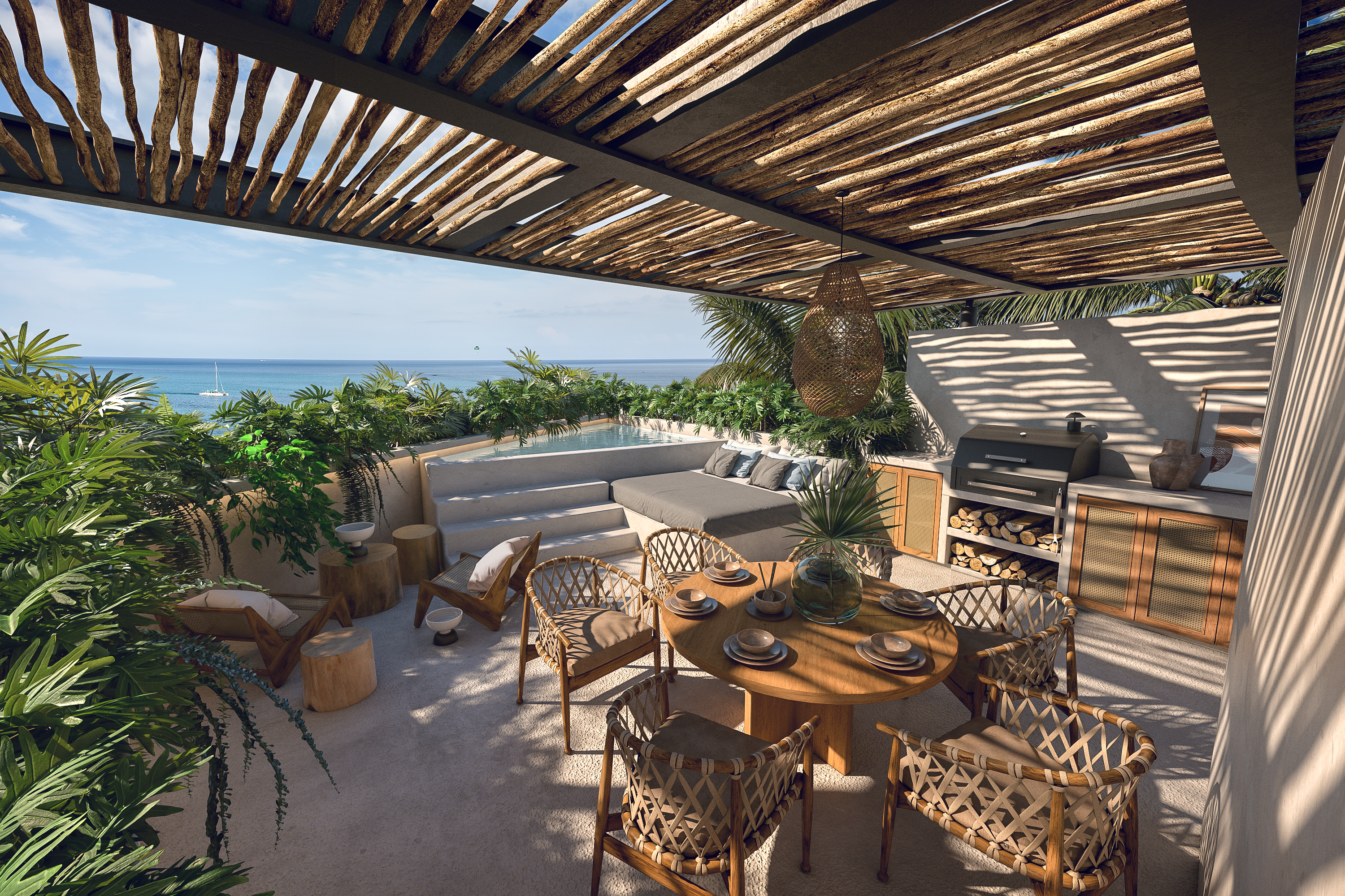NATULIA LUJO FRENTE AL MAR EN TULUM — imagen 15
