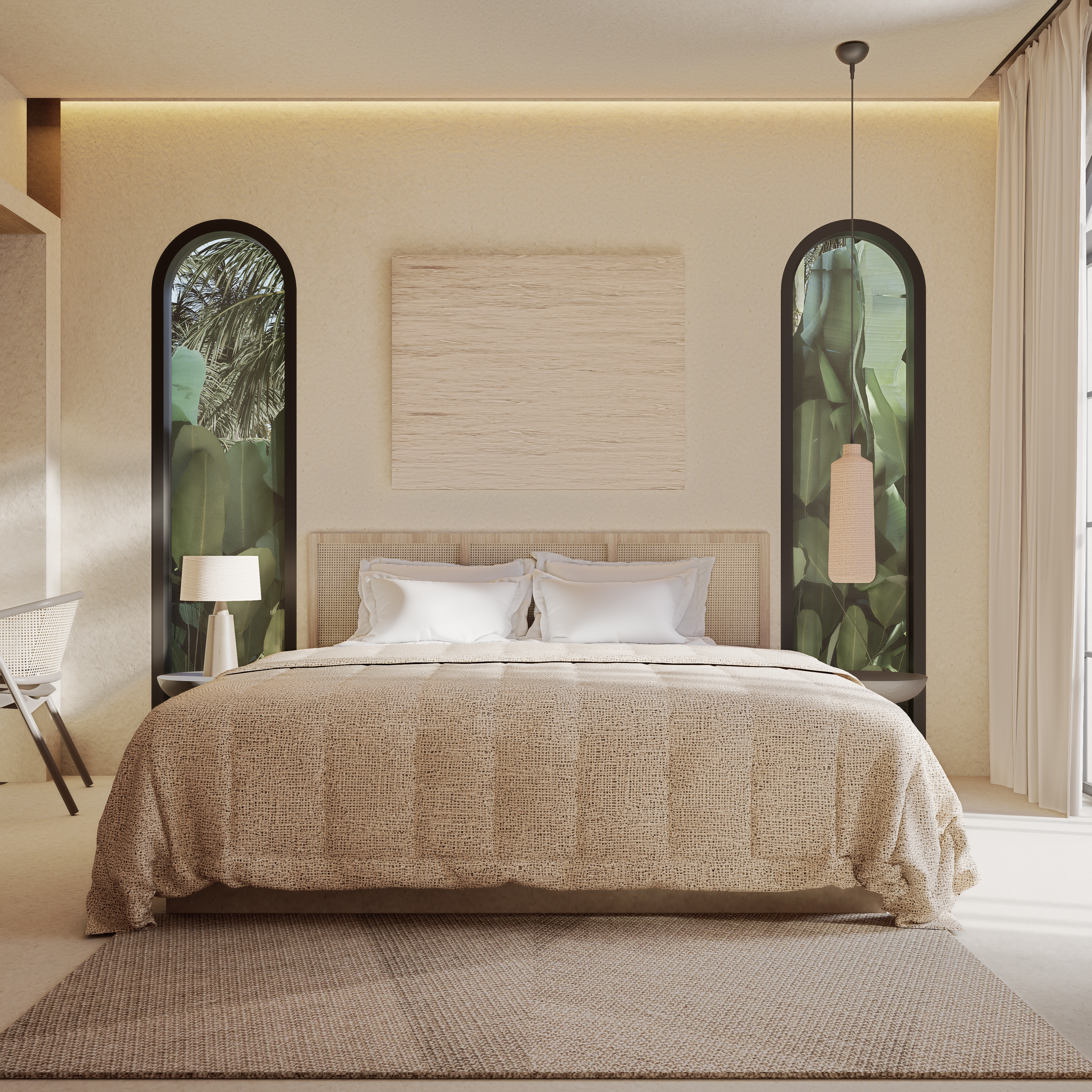 Villa mediterránea de 2 habitaciones en plena selva con doble piscina privada. — imagen 11