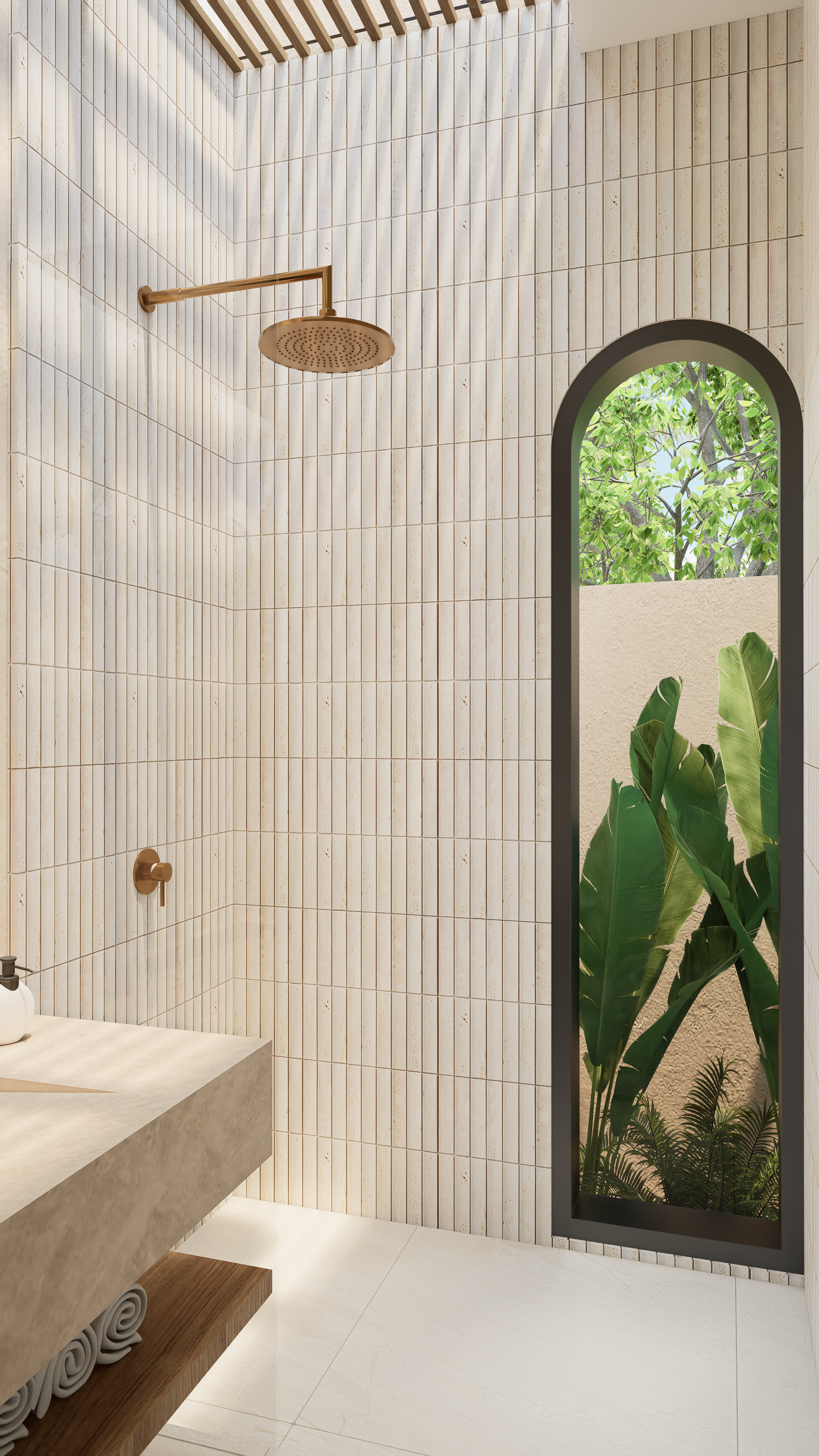 Villa mediterránea de 2 habitaciones en plena selva con doble piscina privada. — imagen 12