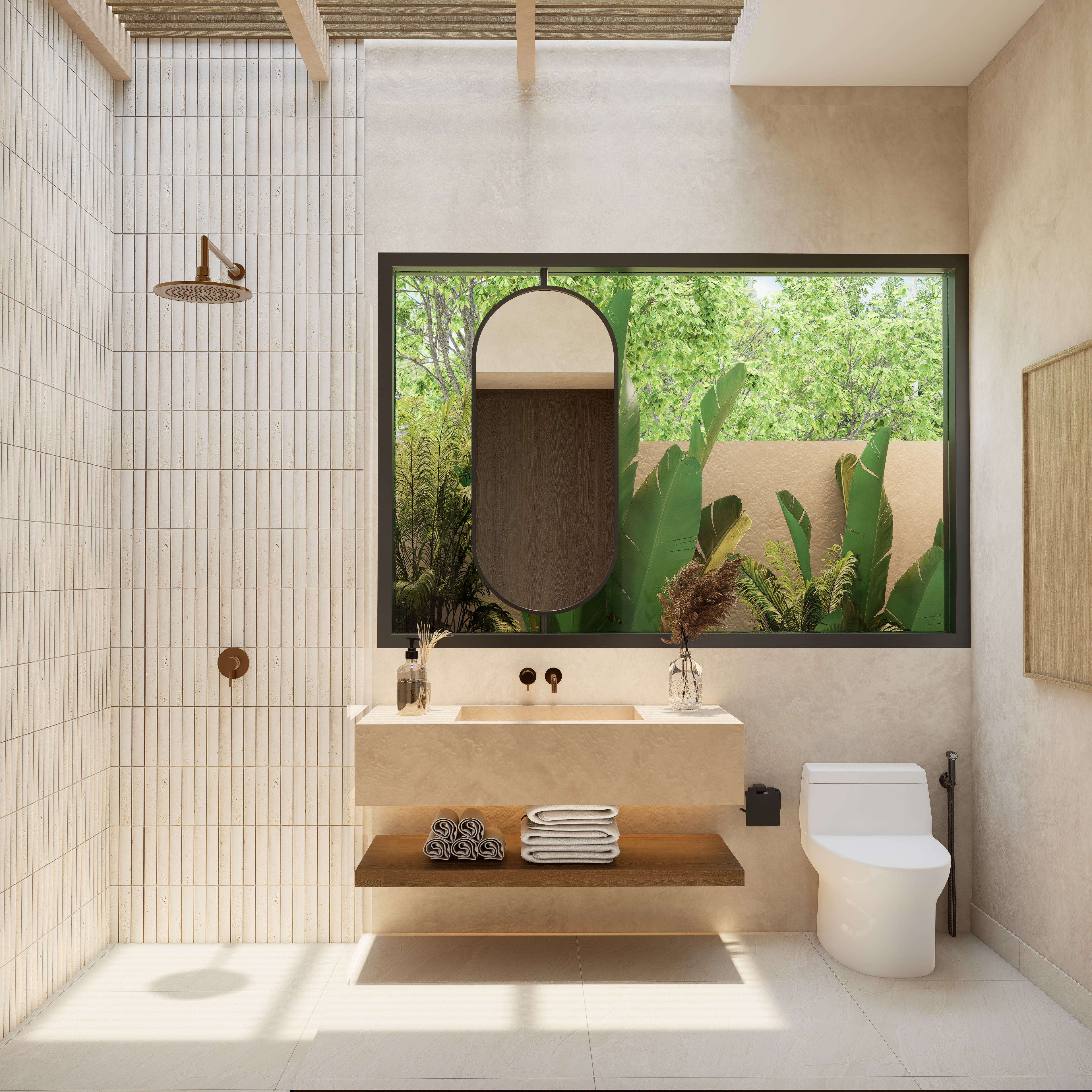 Villa mediterránea de 2 habitaciones en plena selva con doble piscina privada. — imagen 14