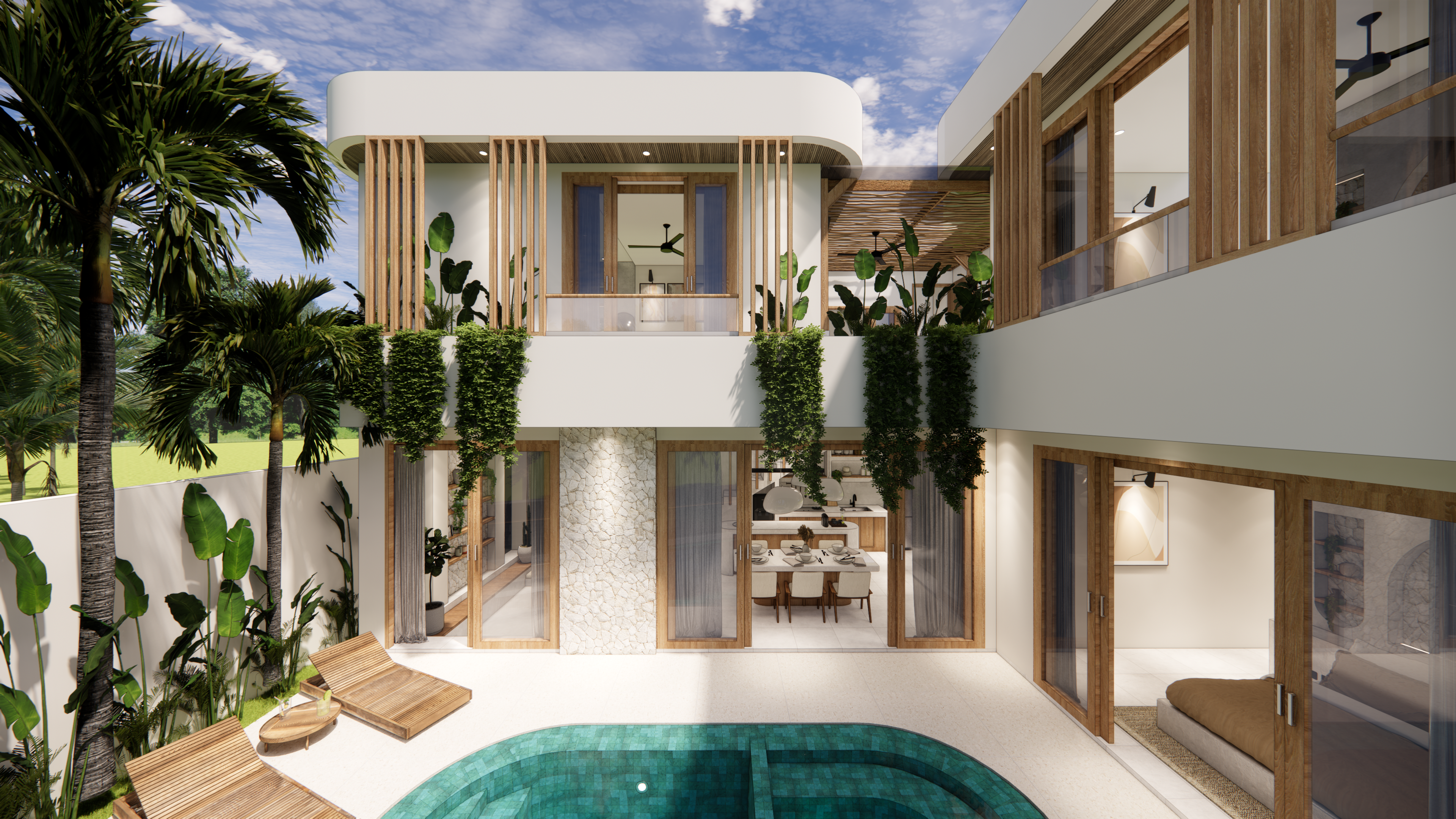 Proyecto de Villas Frente al Río en Umalas: Una Fusión de Elegancia Mediterránea y Tropical — imagen 6