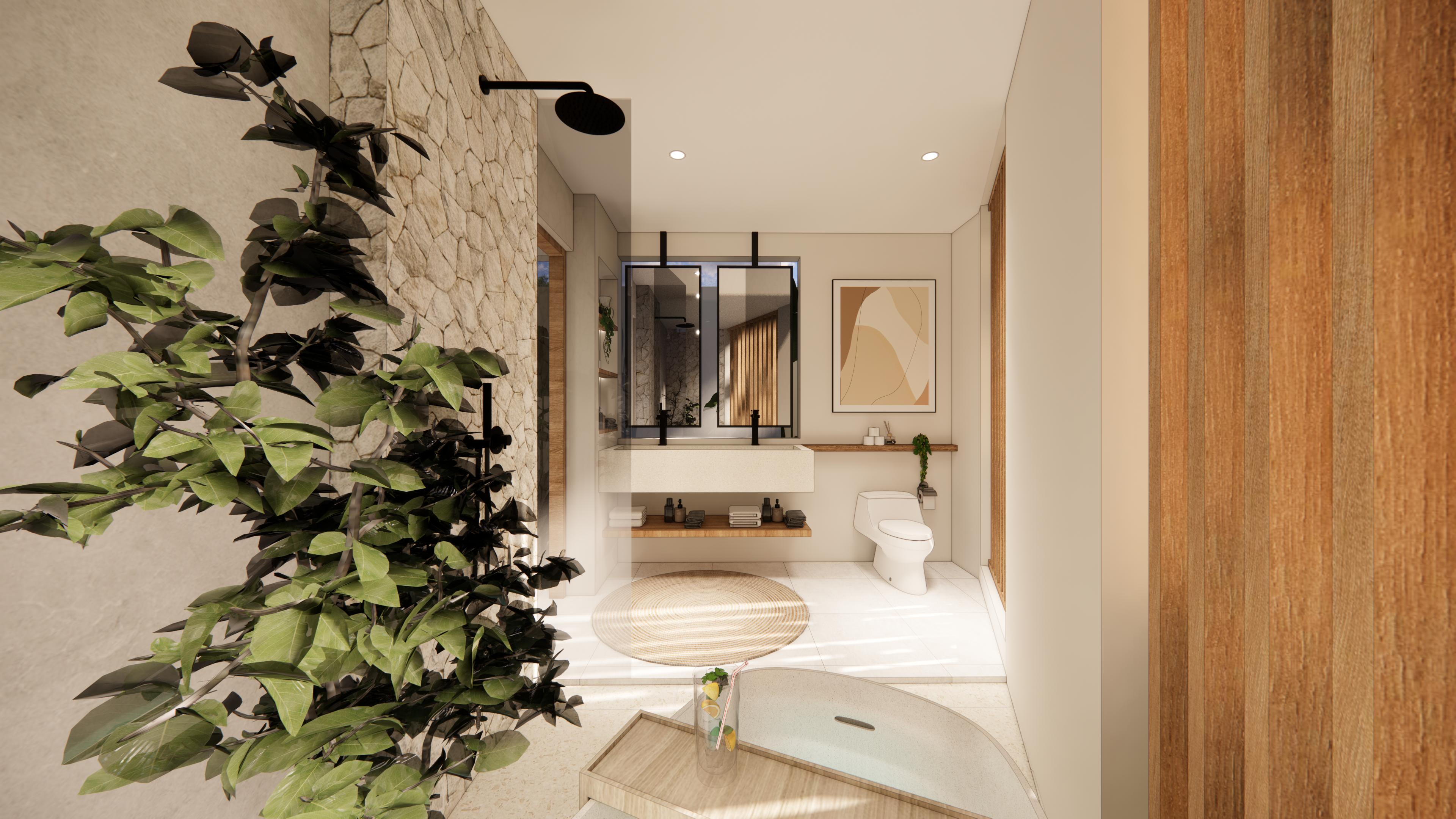 Proyecto de Villas Frente al Río en Umalas: Una Fusión de Elegancia Mediterránea y Tropical — imagen 10