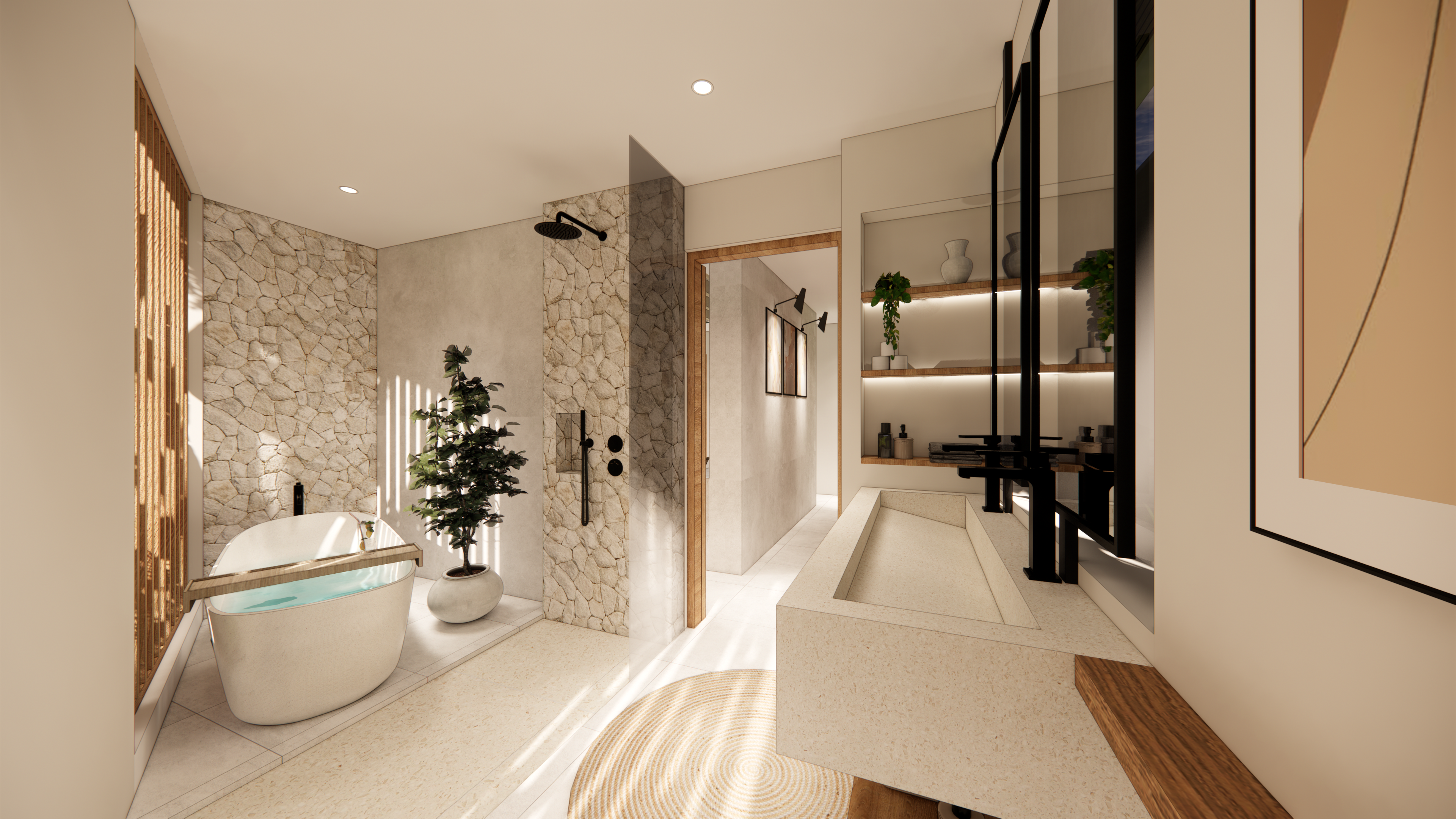 Proyecto de Villas Frente al Río en Umalas: Una Fusión de Elegancia Mediterránea y Tropical — imagen 11