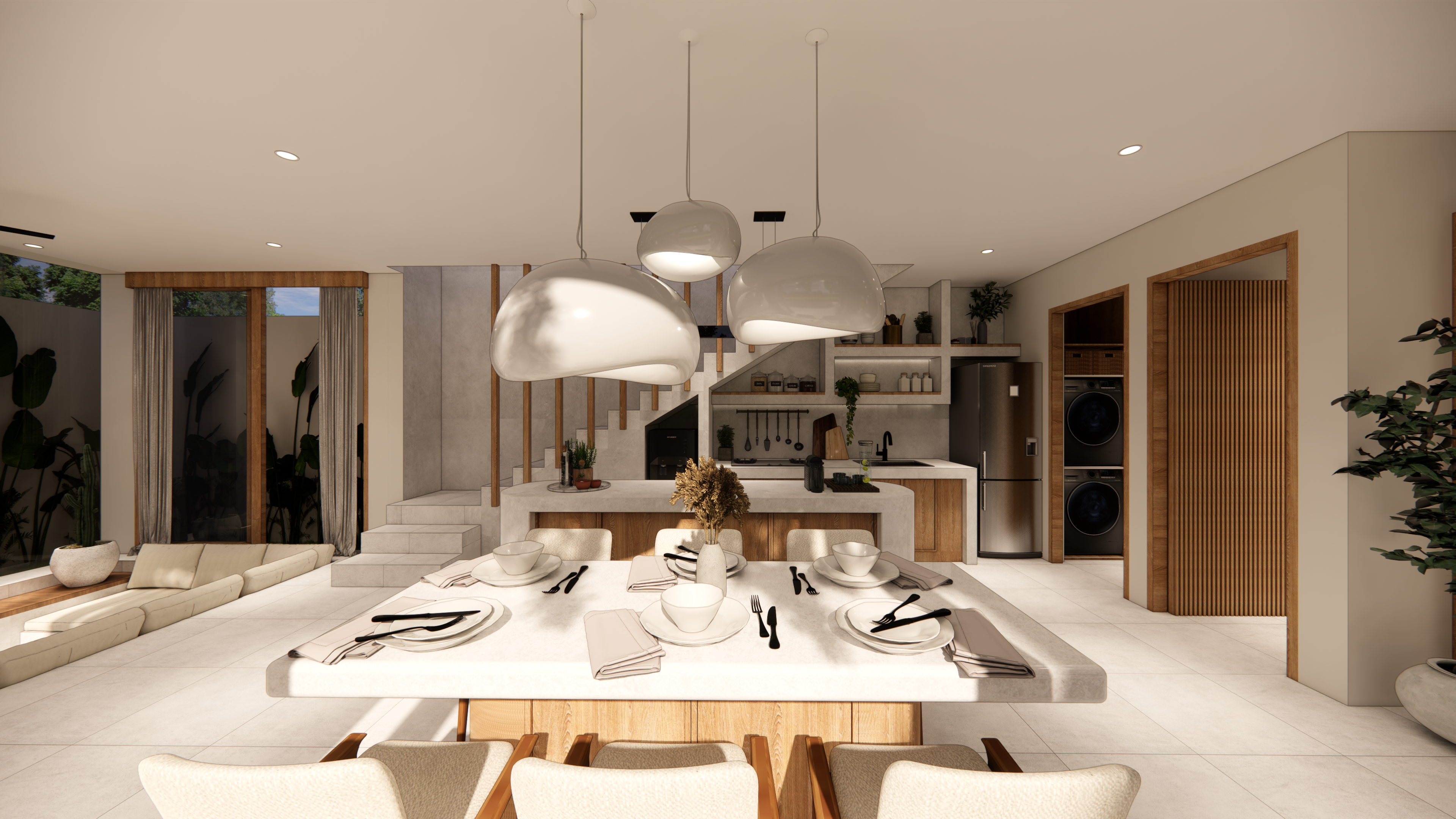 Proyecto de Villas Frente al Río en Umalas: Una Fusión de Elegancia Mediterránea y Tropical — imagen 13