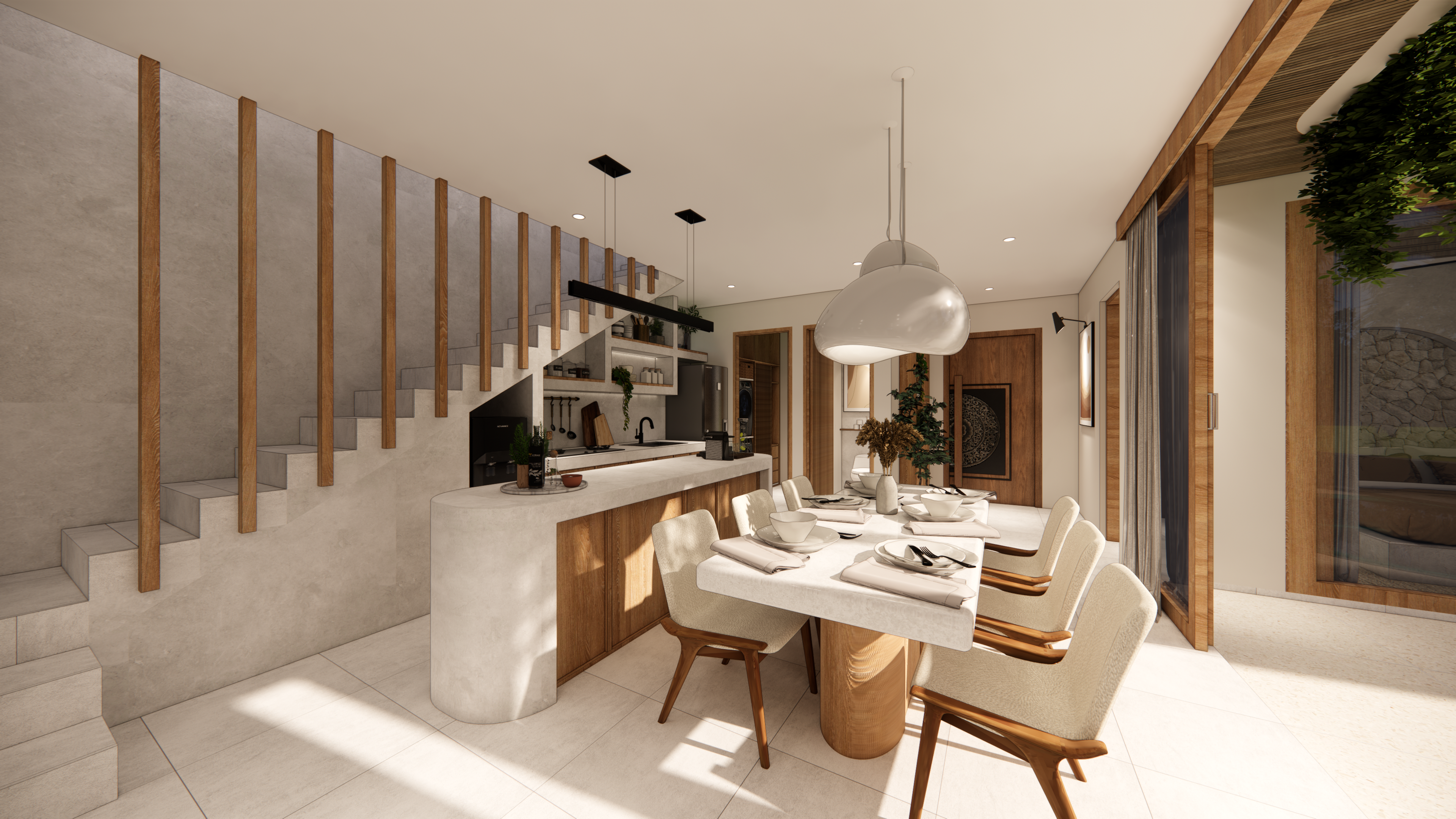 Proyecto de Villas Frente al Río en Umalas: Una Fusión de Elegancia Mediterránea y Tropical — imagen 14