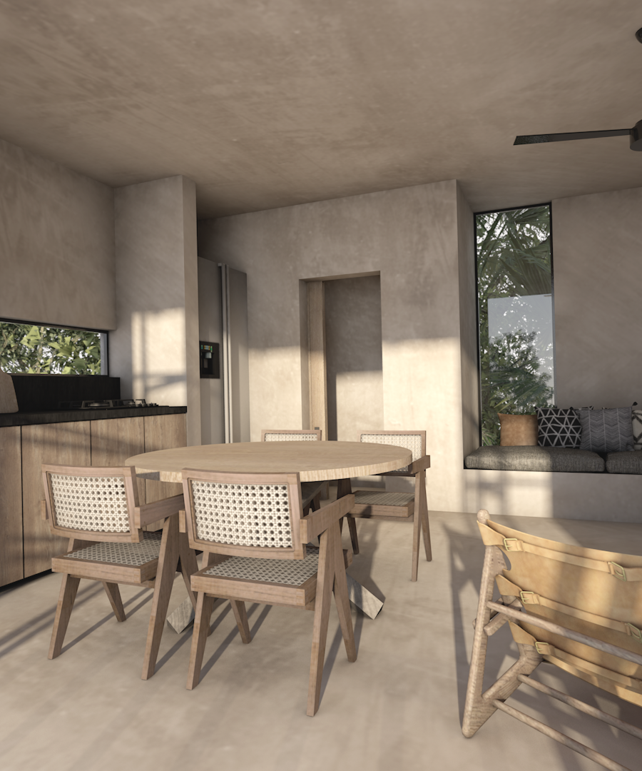 VILLA EN TULUM - CHIT - 2 DORMITORIOS — imagen 3