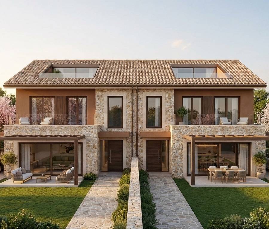 TERRENO EN VENTA EL MALLORCA CON PROYECTO PARA DOS VIVIENDAS — imagen 4