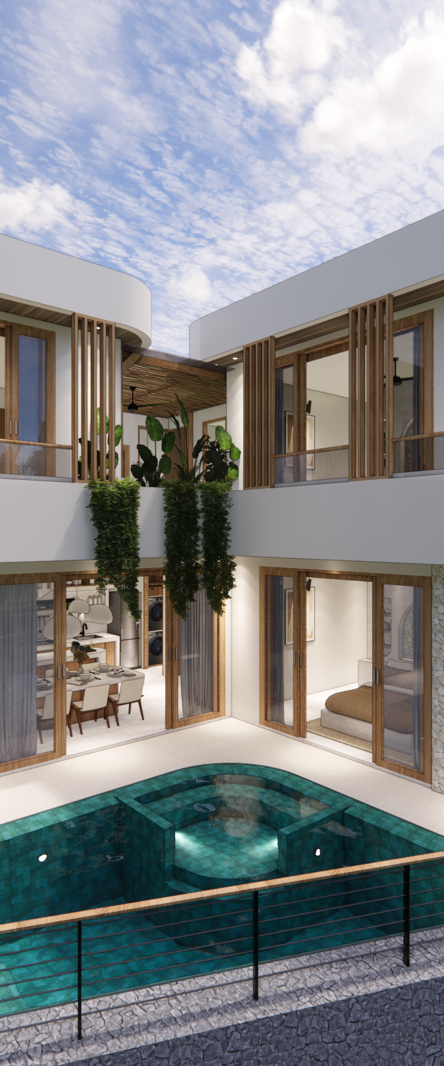 Proyecto de Villas Frente al Río en Umalas: Una Fusión de Elegancia Mediterránea y Tropical — imagen 4